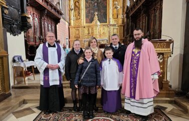 Nowy ministrant w&nbsp;naszej parafii (14.12.2025)